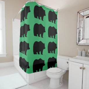 GRIZZLY BEAR Shower Curtain