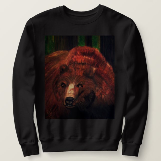 GRIZZLY BEAR SWEATSHIRT (Design Front)