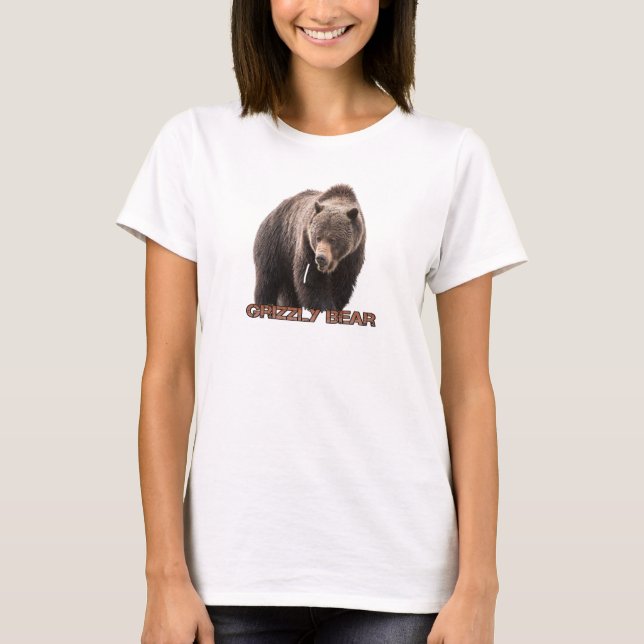 Grizzly Bear T-Shirt (Front)