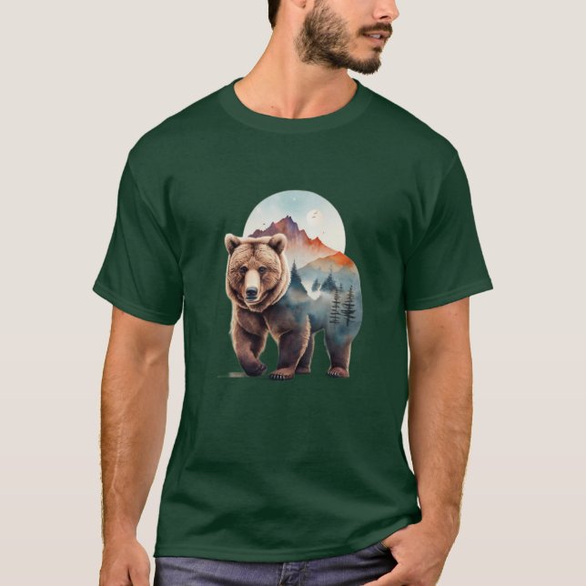 Grizzly bear T-Shirt (Front)