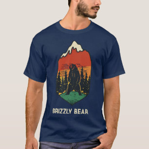 Grizzly Bear Tee Yellowstone National Park Premium