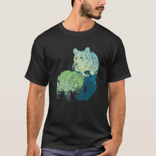 Grizzly Bear Wildlife Forest Animal Lover Bears Na T-Shirt
