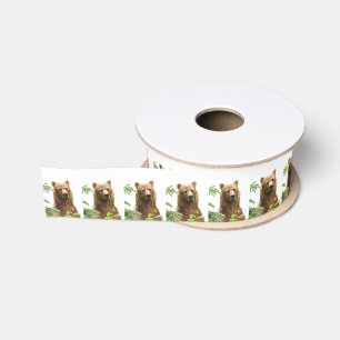 grizzly bears grosgrain ribbon