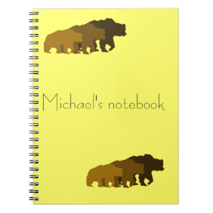 Grizzly Bears Notebook