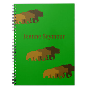 Grizzly Bears Notebook
