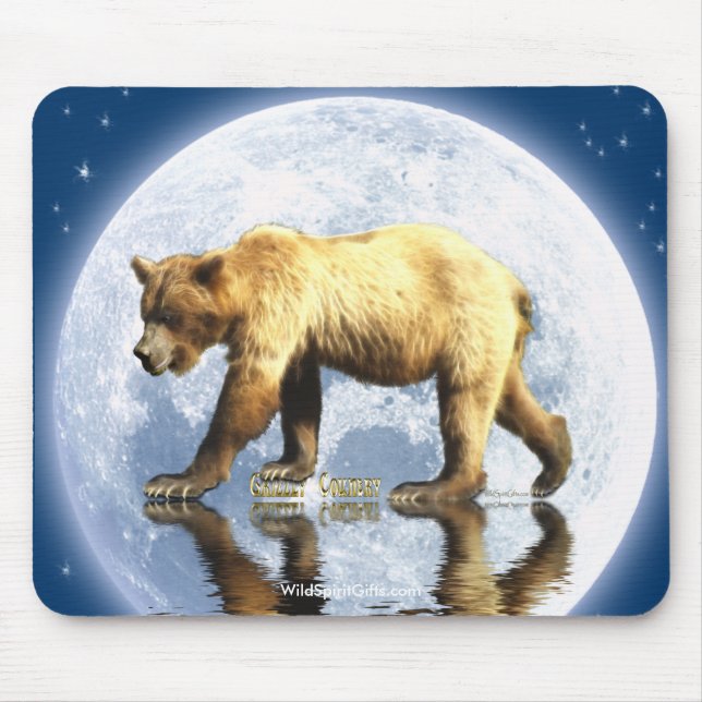 GRIZZLY COUNTRY Bear Collection Mouse Mat (Front)