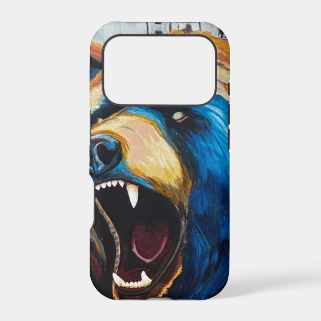 Grizzly Painting - Wildlife Art (Back)