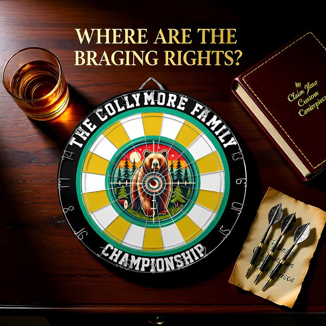 Grizzly Target Overlay Design Dartboard (Creator Uploaded)