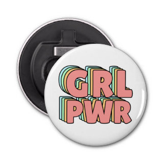 GRL PWR BOTTLE OPENER