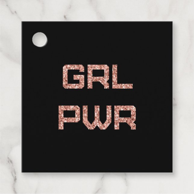 GRL PWR - FAVOUR TAGS (Front)