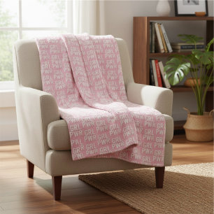 GRL PWR FLEECE BLANKET
