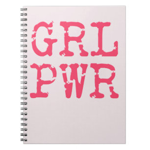 GRL PWR (girlpower) Notebook