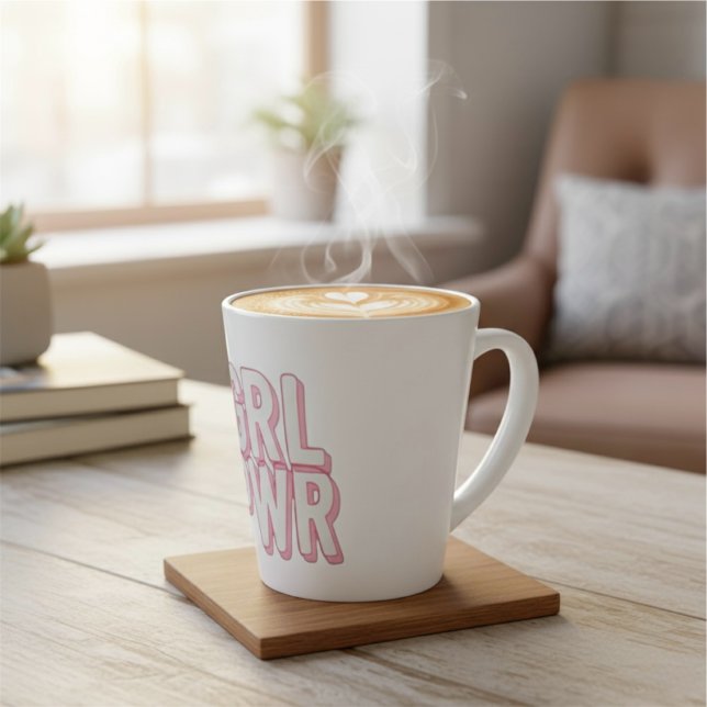 GRL PWR LATTE MUG (Creator Uploaded)