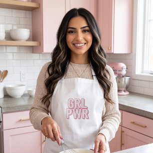 GRL PWR LONG APRON