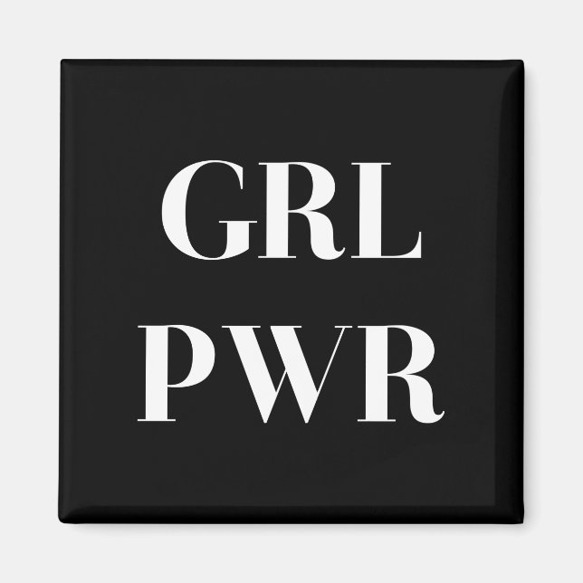 GRL PWR MAGNET (Front)