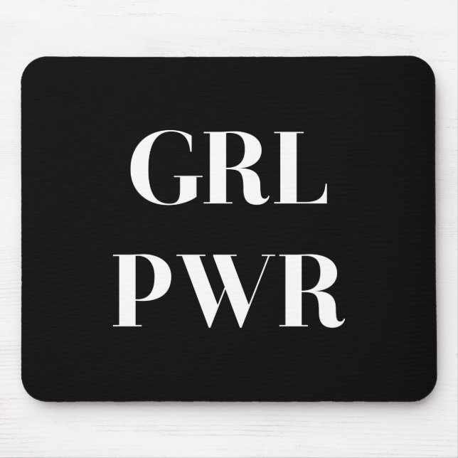 GRL PWR MOUSE MAT (Front)