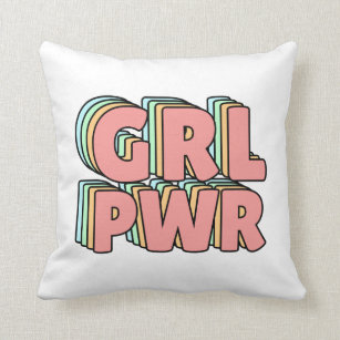 GRL PWR Pastel Cushion