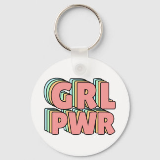 GRL PWR Pastel Key Ring
