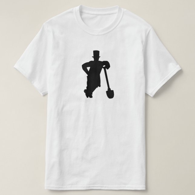 Grobar sa Lopatom  T-Shirt (Design Front)