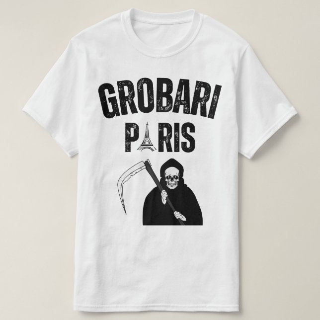 Grobari Paris T-Shirt (Design Front)