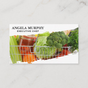 Groceries   Vegetables Business Card