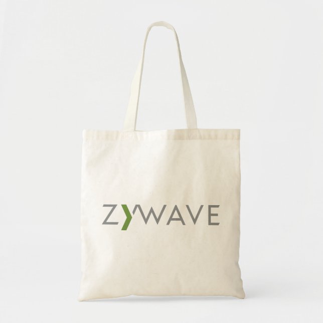 Grocery Bag - Grey / Green Logo (Front)
