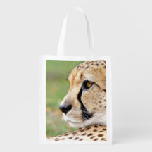 grocery bag Photo guepard cat. grocery bag