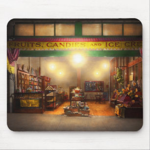 Grocery - Candies, Ice Cream and Fruits 1914 Mouse Mat