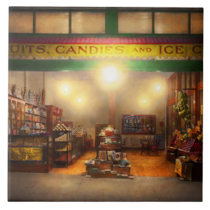 Grocery - Candies, Ice Cream and Fruits 1914 Tile