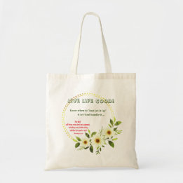 Grocery Day Inspirations Motivations Tote Bag
