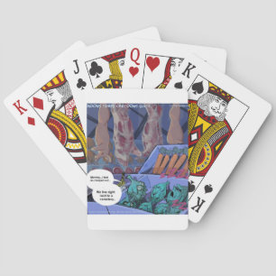 Grocery Graveyards Vegan Funny Playing Cards