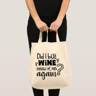 Grocery Quote Tote Bag