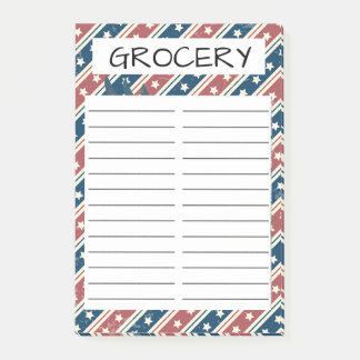 GROCERY STORE POST-IT NOTES