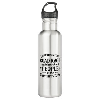 Grocery Store Traffic Jam Humour 710 Ml Water Bottle