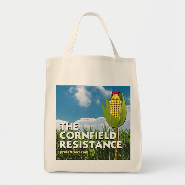 Grocery Tote - The Cornfield Resistance (Front)