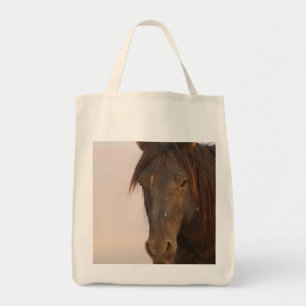 GROCERY TOTE WILD HORSES OF UTAH