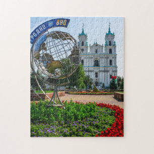 Grodno Belarus Architecture Cathedral Jigsaw Puzzle