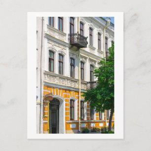 Grodno Belarus Architecture City Facade Details Postcard