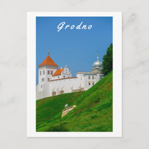 Grodno Belarus Architecture City View Castle Postcard