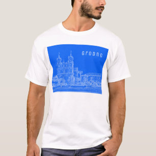 Grodno Belarus Architecture City View Cathedral T-Shirt