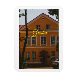 Grodno Belarus Architecture Street Building Magnet