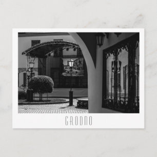 Grodno Belarus City Architecture Museum Postcard