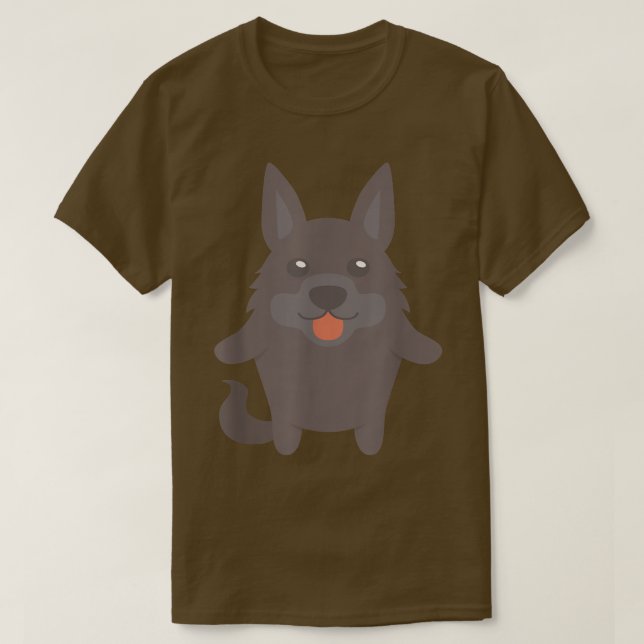 Groenendael Dog  Belgian Shepherd Dog Tee Groenend (Design Front)
