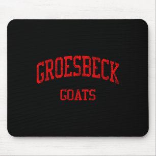 Groesbeck High School Hs Groesbeck Tx Vintage Srts Mouse Mat