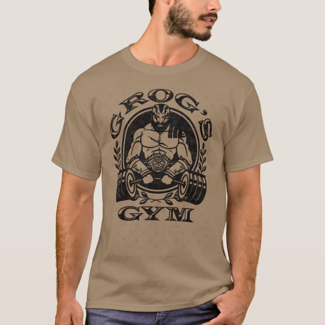 Grogs Gym boy T-Shirt (Front)