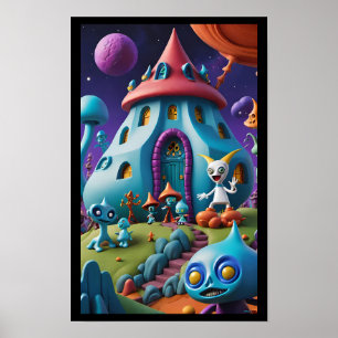 Groll-Town Schoolhouse Poster