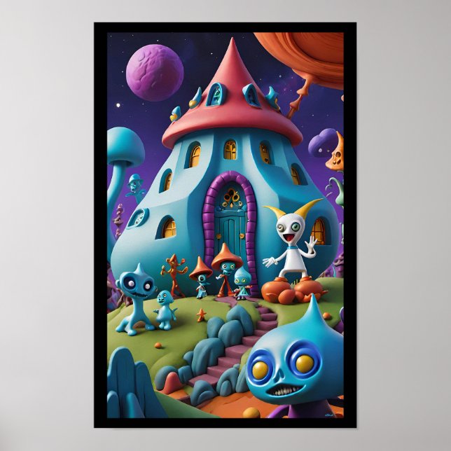 Groll-Town Schoolhouse Poster (Front)