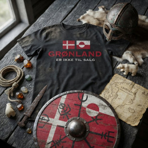 Grønland Er Ikke Til Greenland Denmark T-Shirt