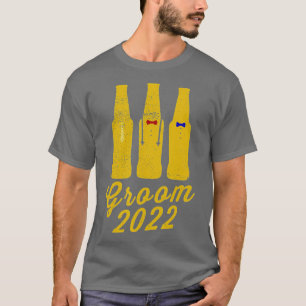 Groom 2022 Funny Groomsmen Bachelor Party  T-Shirt