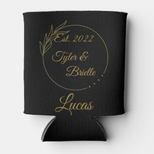 Groom and bride Can cooler